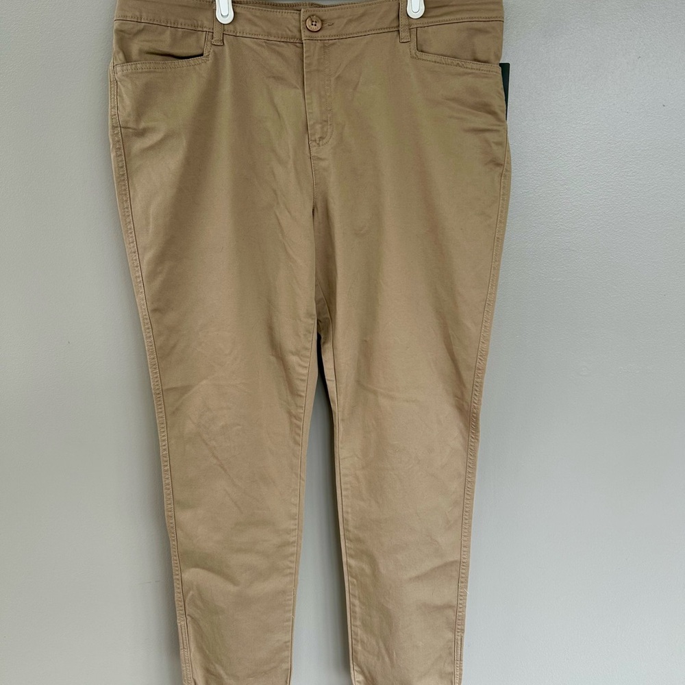 Denver Hayes Tan Casual Pants Size 14X32